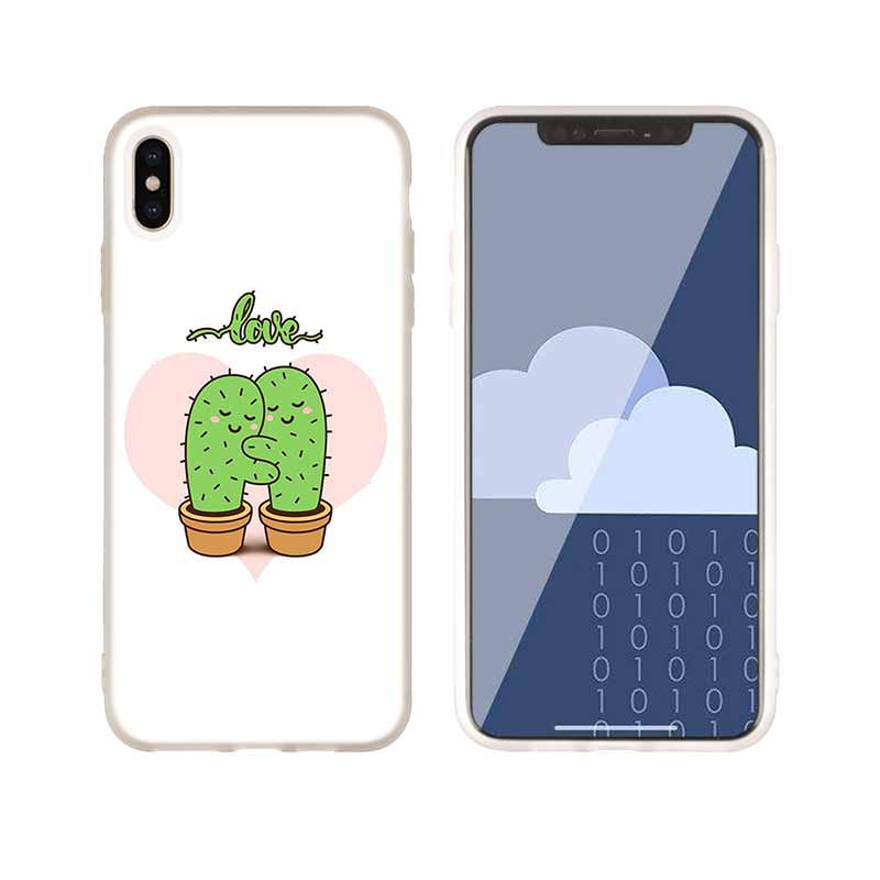 

Модный мягкий силиконовый чехол с полосками кактуса для iPhone 13 11 12 Pro X XS Max XR 6 6S 7 8 Plus SE Mini Cover iphone 6 6s plus