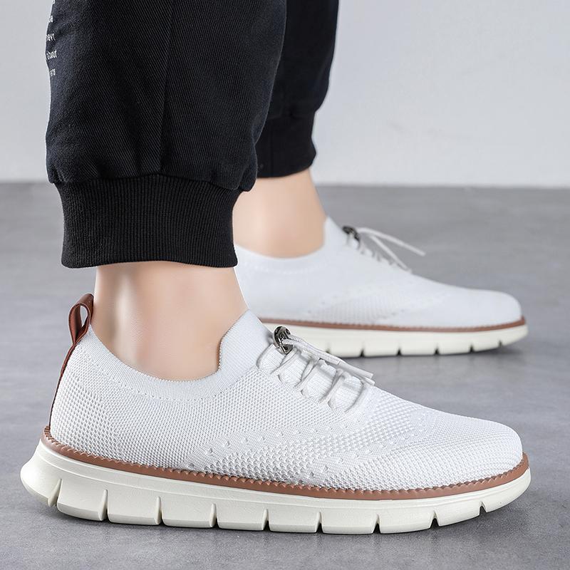 Men's Running Shoes Breathable Man Sports Sneakers Lace Up Comfort Casual Walking Shoes Athletic Training Footwear