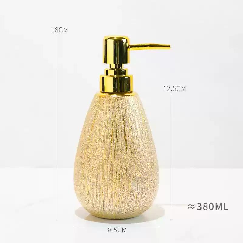 Hand Sanitizer Bottle Laundry Detergent Press Type Empty Bottle Hotel Distribution Bottles Shampoo and Shower Gel Press Bottles