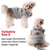 Windproof Warm Dog Jacket Coat For Small Medium Dogs Autumn Winter Puppy Clothes Pet Clothing For Chihuahua Pug Cat Costumes
