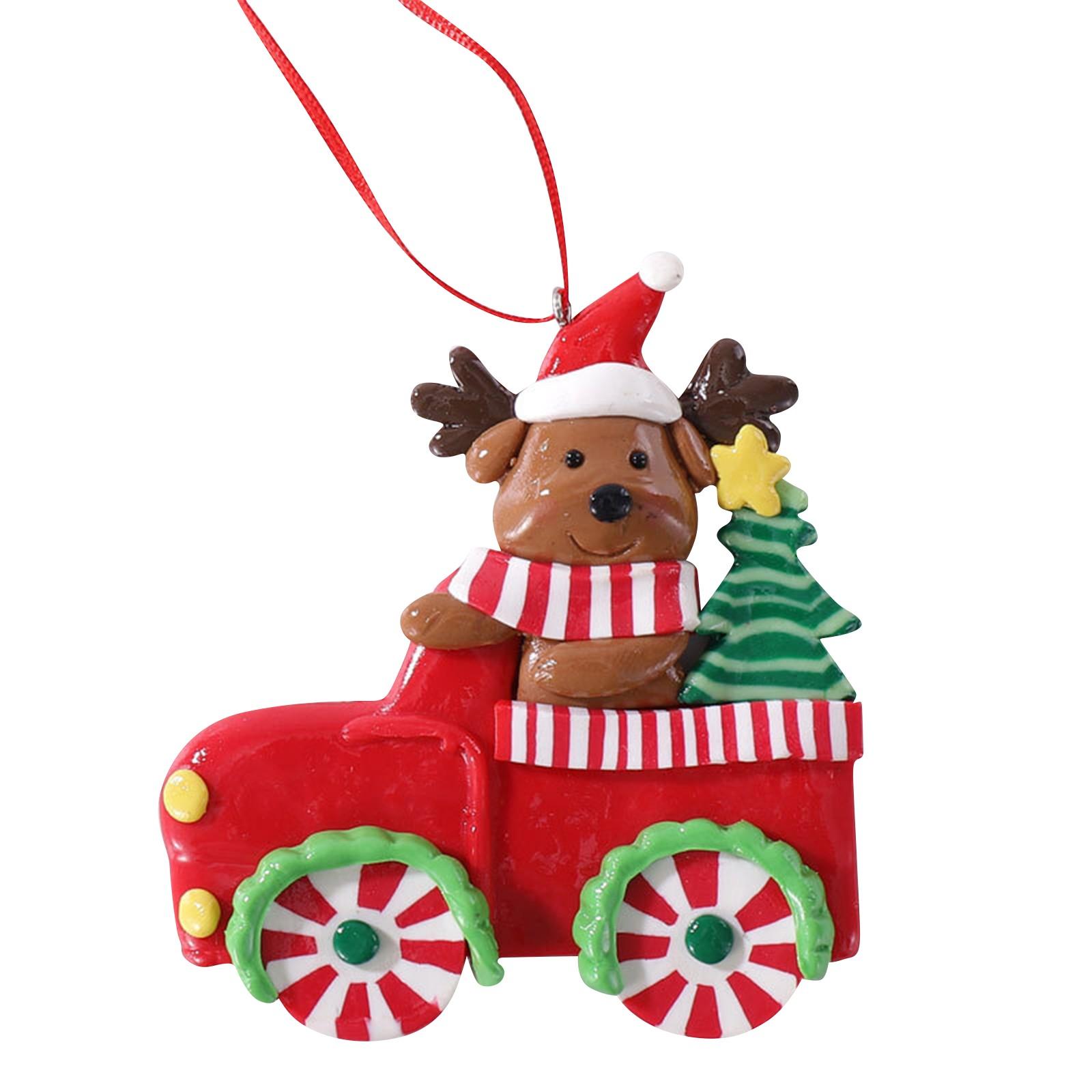 

Мягкие подвесные украшения для рождественской елки One Size