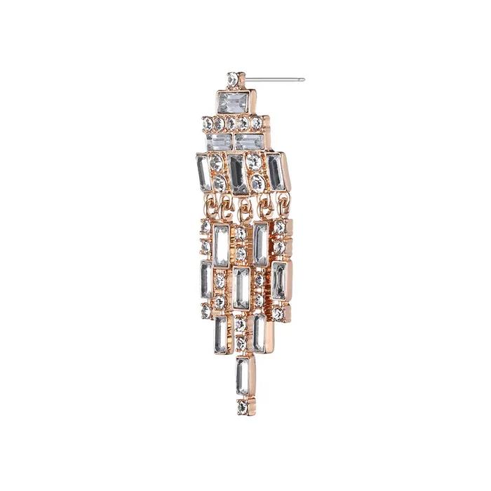 geometry drop earrings