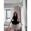 Miu Series Ballet Vest Dress Princess Birthday Dress Fluffy Mesh Skirt