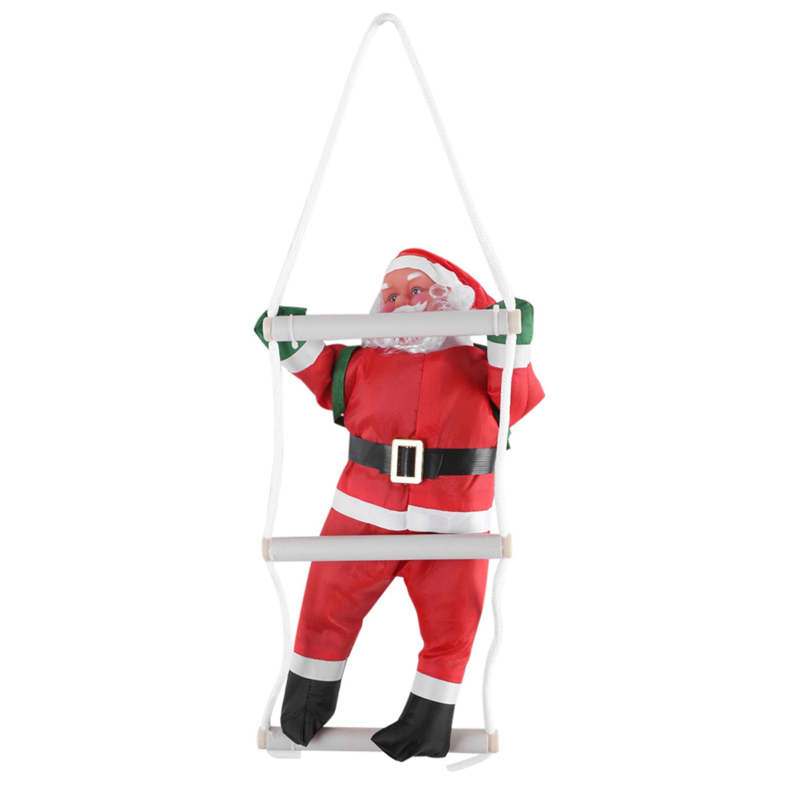 

Christmas Ornament Climbing Santa Claus Christmas Tree Indoor/Outdoor Hanging Ornament Decoration Christmas Hanging Ornament
