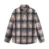 Men's Clothing Japanese Loose Breathable Shoulder Plaid Shirt Long Sleeve Large Size Men's Shirt