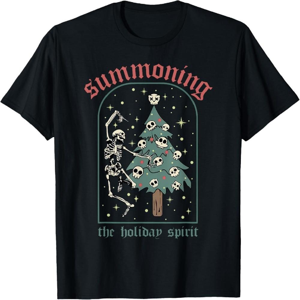 Смешная рождественская футболка XXXXXL чёрный