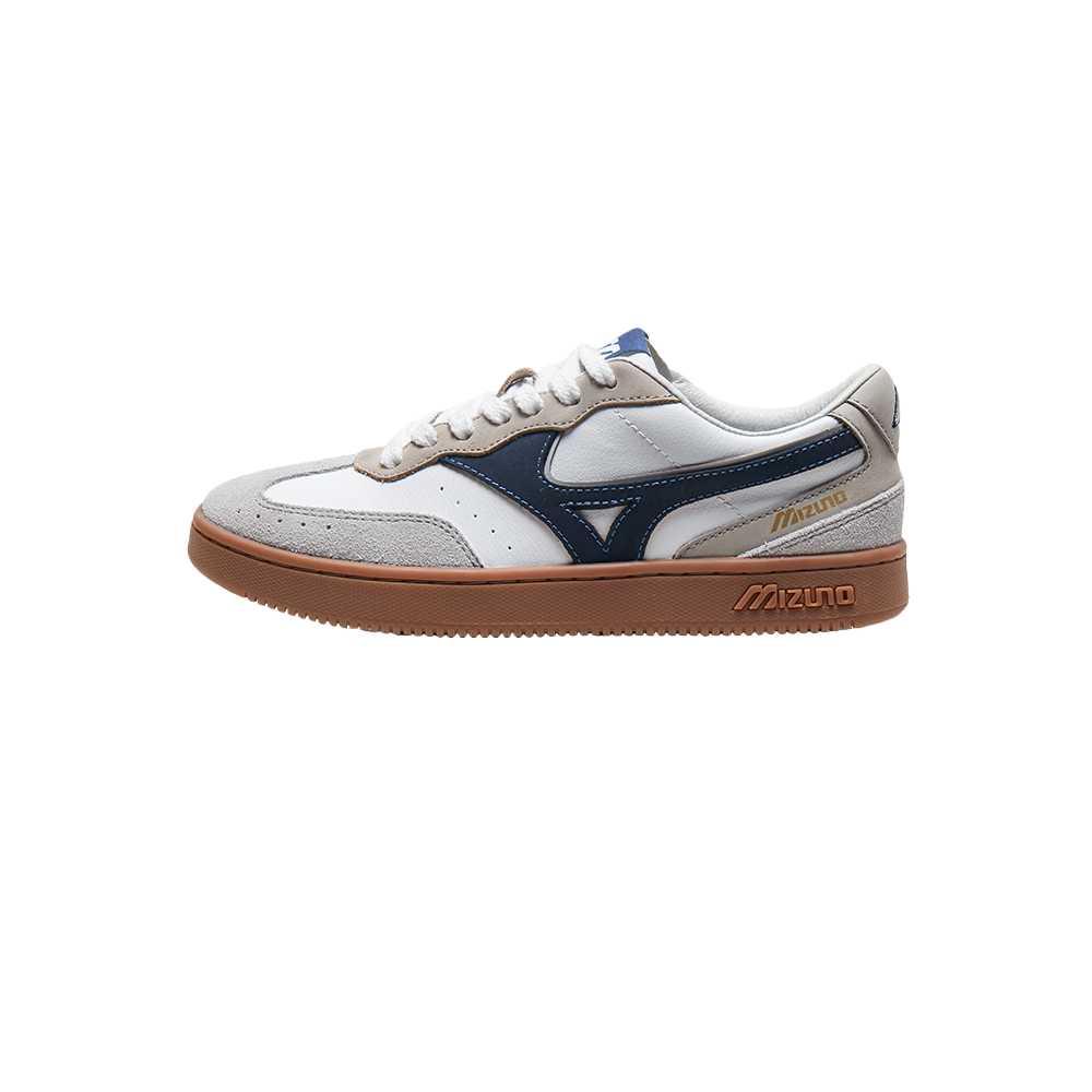 Mizuno Court LITE S Comfort Stylish Wear Resistant Waterproof Lifestyle Casual Shoes Unisex White Gray Blue D1GH223203 44