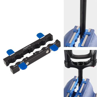 Clamp, Groove Parts Repair Accessory Shock Absorber Fixture Alloy Jaw for Seatpost Cycling Hub