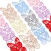 100pcs Dreamy Embroidery Lace Butterfly Appliques Sewing Craft Decoration  Garment Design Materials