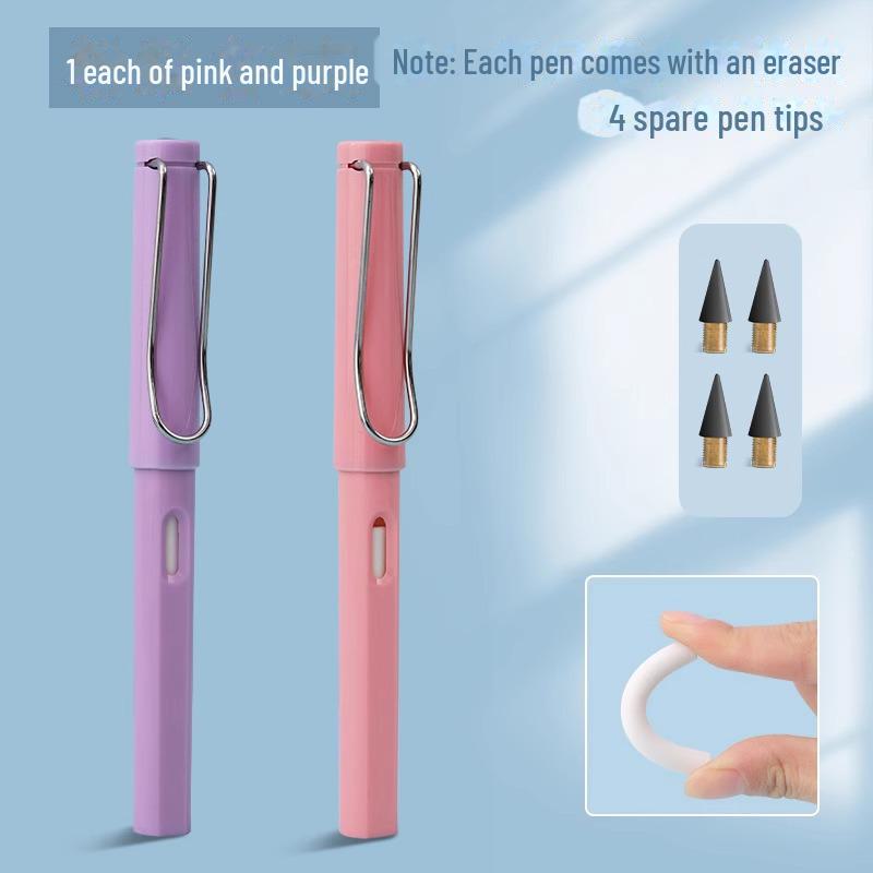 

Black Tech Eternal Student Pen: Дитячий олівець без заточування з безперервною серцевиною 2B/HB