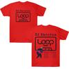 Ed Sheeran LOOP Tour T-Shirts Baumwolle Unisex Damen Sommer-T-Shirts NEU Mode Locker Unisex Streetwear Hip Hop Grafikbekleidung Y2K