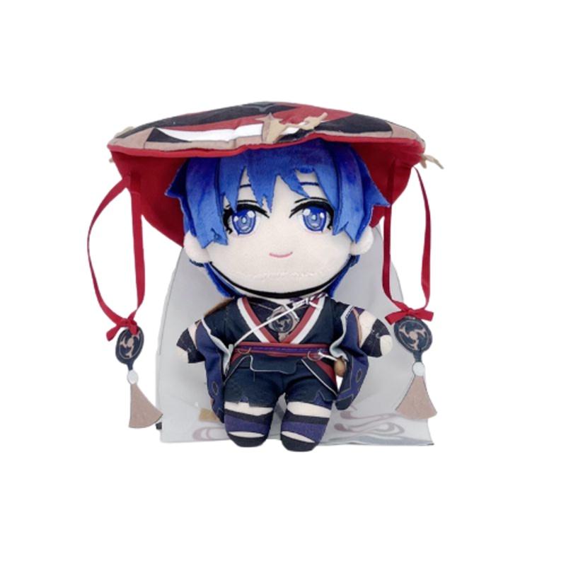 

Плюшевая игрушка Нилу Genshin Impact Скарамучча Яэ Мико Фишль Мягкая кукла Подарок Ребенок Scaramouche