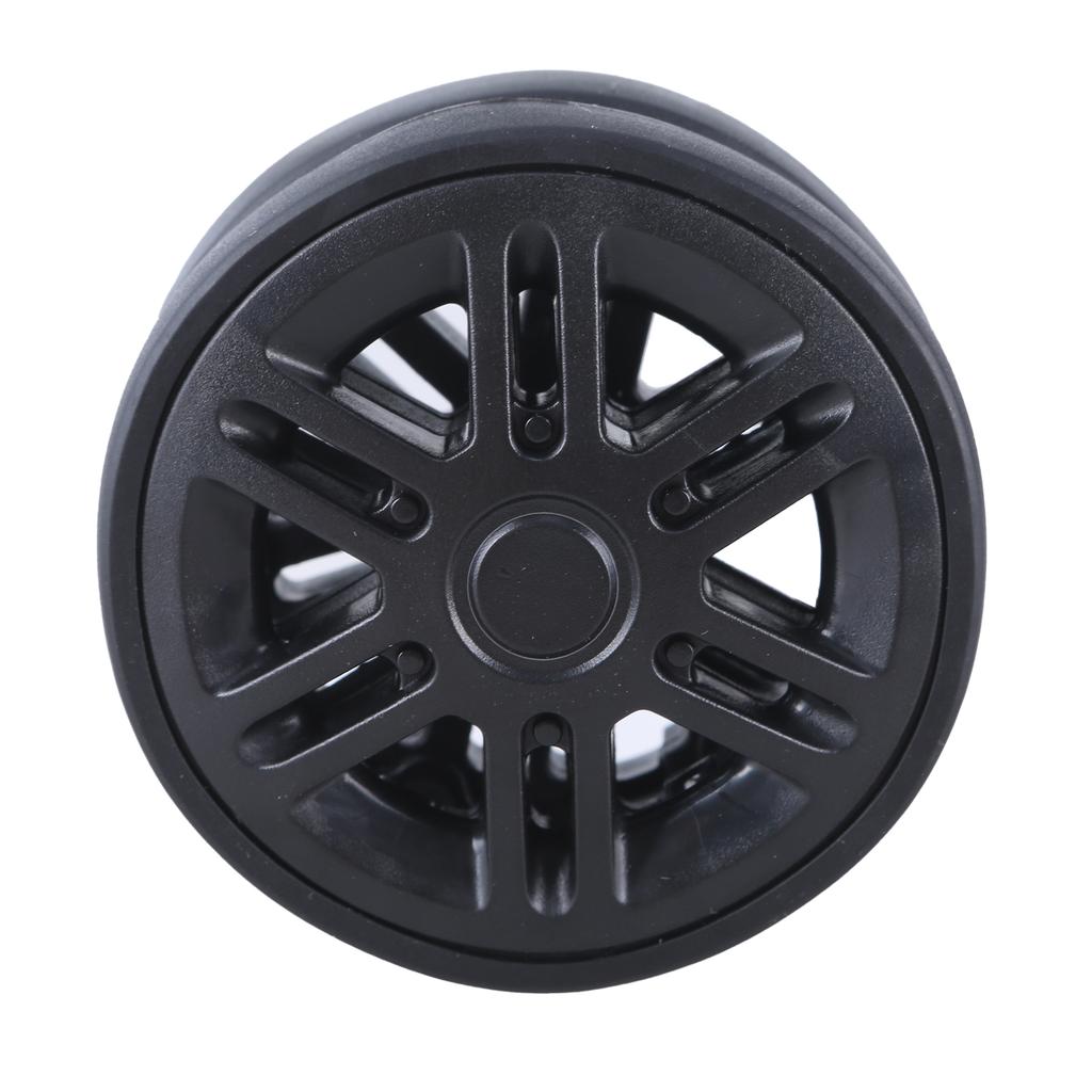 Set of 8 Travel Luggage Suitcase Replacement Wheels 60mm Plastic Caster Wheels Repair Kits Shelf Replacement Wheels