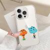 Cute H-Darwin Watterson-S Phone Case For IPhone 17 16 15 14 Plus 13 12 11 Pro Max Phone Back Cover Transparent Shockproof Cover