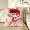 Anime NNo GGame NNo LLife Cushion Cover Pillow Case Antidustmite Pillowcase Silky Short Plush Sofa Cushion Cover Hot