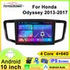 Android Car Multimedia Player For Honda Odyssey 2013-2017 GPS Navigation CarPlay 4G Head Unit Stereo Video Player