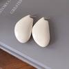 Silver Needle French Retro Simple Water Drop Earrings Women's Simple Fashion Elegant Stud Earrings Niche High-end Earrings