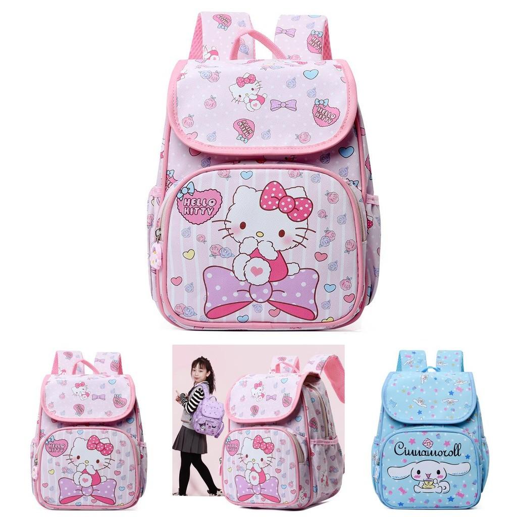 Adorable Melodic Cartoon Character Backpack For Kids Girls With Comfortable Design
