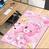 Custom Name Bear Printed Carpet Rug For Office Chair Living Room Bedroom Kitchen Room Decor Gifts