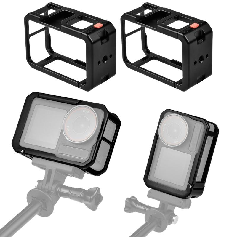 Metal Cage for Action 3/4/5 Accessories Multifunction Protective Frame Aluminum Housing Camera Expansion Protector