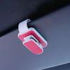 1pc Universal Car Sunshade Storage Clip Auto Sunglasses Decorative Holder Car Sun Visor Glasses Clip Car Interior Accessories