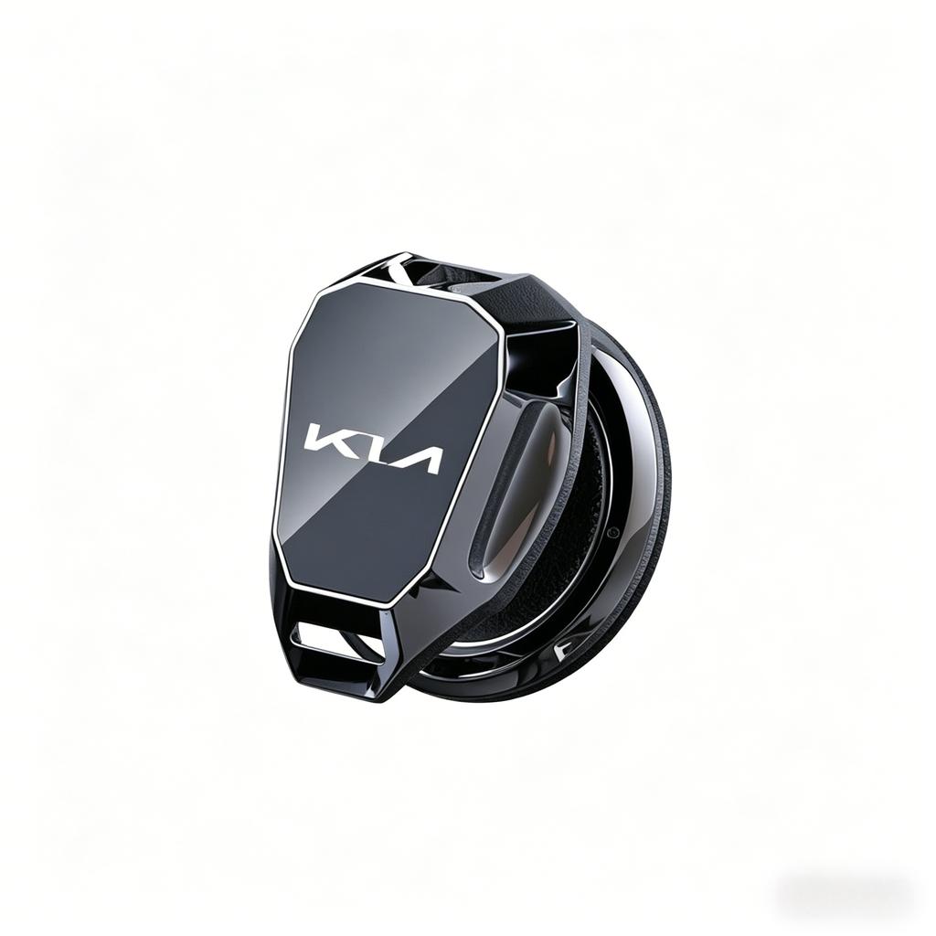 AHV1 Car One Touch Start Button Cover Metal Starter Box Accessories for Kia Rio Soul Seltos Forte K5 K3 Niro Sorento Stinger Sportage