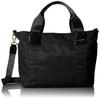 La Bagagerie 2-Way Nylon Tote B72-12-02 10 Black