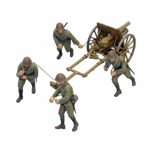 

Fine Molds 1/35 Japanese Army Type 41 Mountain Gun Regimental Gun Plastic Model Kit FM39