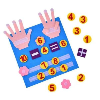 Felt Early Education Busy Board Diy Children'S Learning Board Educational Toys 3D Three-Dimensional Quiet Book