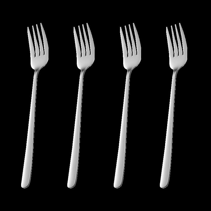 Shihua 4-Pack Stainless Steel Dinner & Dessert Forks