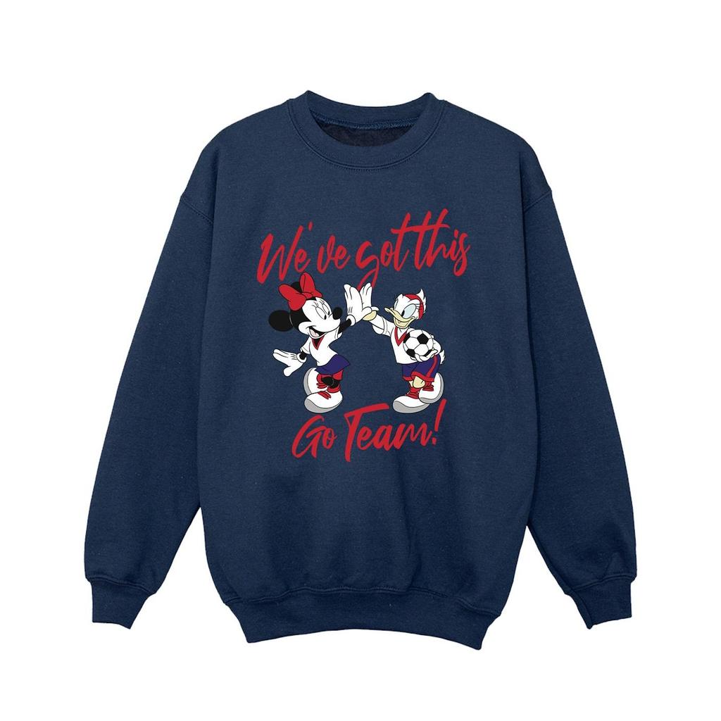 Disney Girls Minnie Daisy We´ve Got This Sweatshirt
