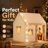 Double Curtains Kids Play Tent Foldable Toddler Tent Gifts Children's Castle Tent  Children Toys
