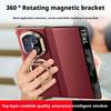 Premium Genuine Leather Magnetic Case For Huawei Mate X7 X6 X5 Smart Touch View No Flip For Answering Rotating Bracket Cover