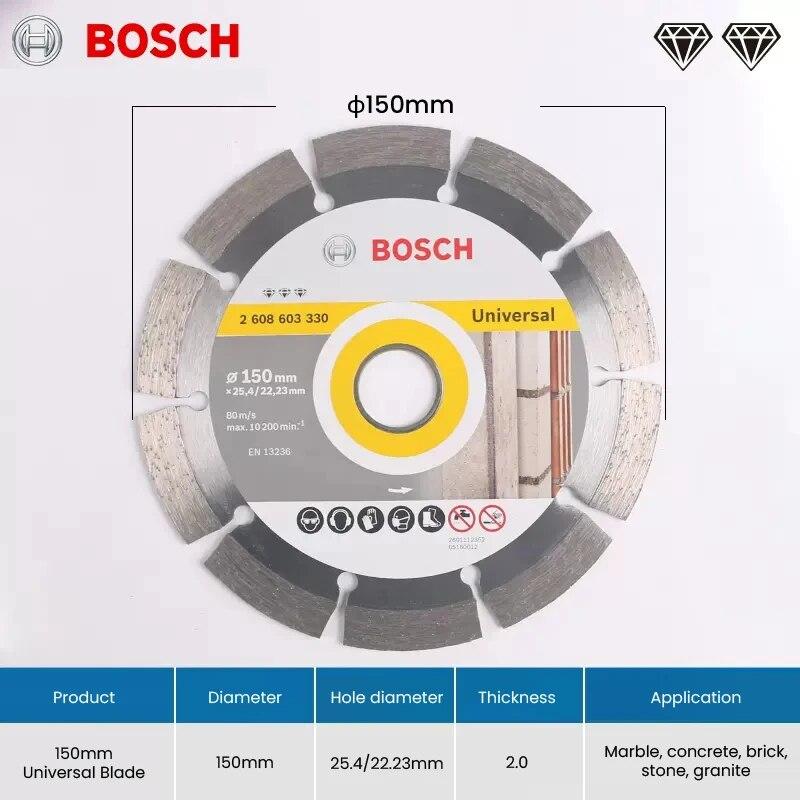 Bosch Universal Cutting Disc Grinding Wheels 105-230mm Diameter Marble Saw Universal Saw Blade For Marble Concrete Stone Granite
