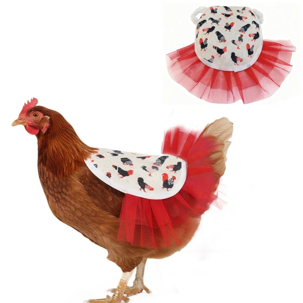 Chicken Saddles Adjustable Hen Apron Waterproof Breathable Chicken Saddle Washable Feather Protector Poultry Farming