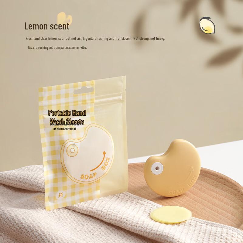 CHILL CHILL FAMILY Portable Lemon Soap Flakes Set