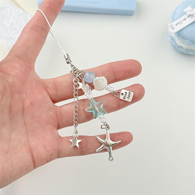 

Милый милый брелок в виде морской звезды, подвески, ракушки, звездочка, брелок для телефона, ремешок, шнурок, женская сумка, подвесные украшения, аксессуары, подарки A1