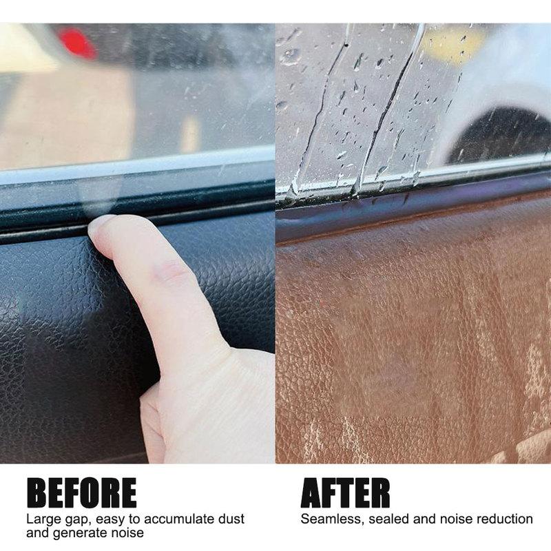 1/2/4m Auto-Fensterdichtungsleiste Auto V-Form Gummi Seitenfenster-Füllung Dichtungsstreifen Geräuschdämmung für Auto-Fensterheber