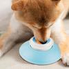 Bol de Lins pentru Animale de Companie Hrănitor Lichid pentru Câini Jucărie de Lins cu Ventuză Hrănitor Lent Distractiv cu Bilă Rotativă Bol de Lins Antiderapant pentru Câini Pisici Îmbogățire