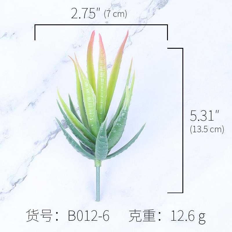 Имитация суккулентного набора растений, суккулентный микро-ландшафтный ретро-бонсай, украшение для растений своими руками