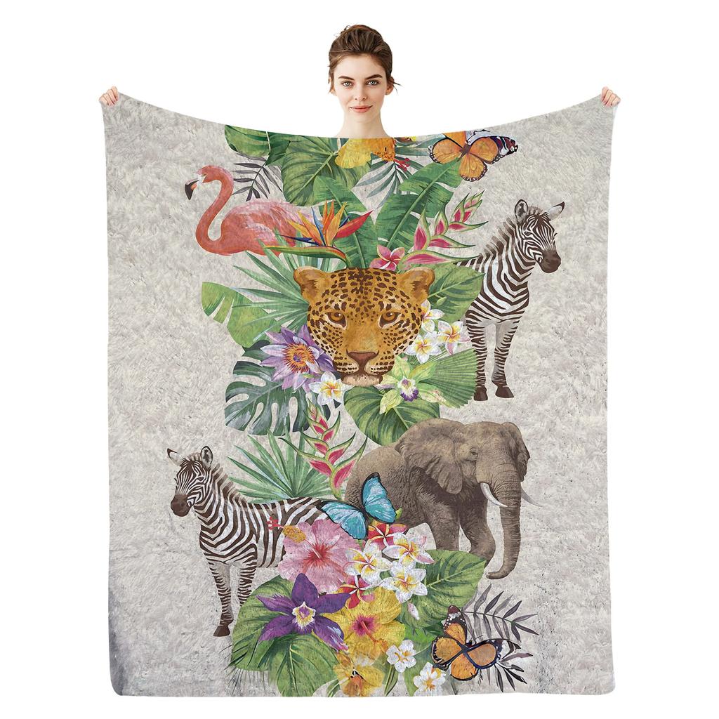 Hot Air Balloon Blanket Flannel Blanket Nap Blanket Blanket