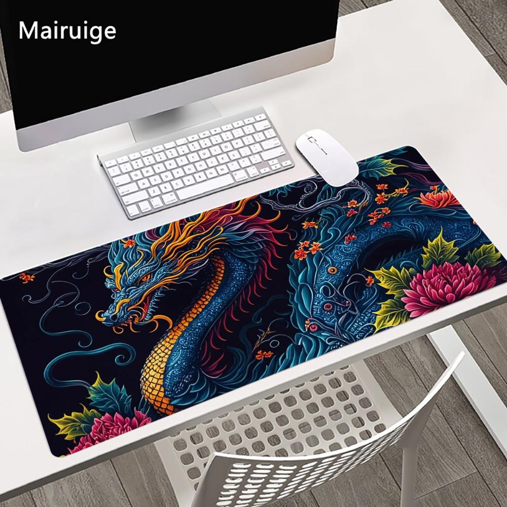 Dragon Desk Mats Gaming Mats Mousepad Gamer Offices Accessories Mouse Mat Playmat Mouse Carpet Desk Pad Rug Set Up x