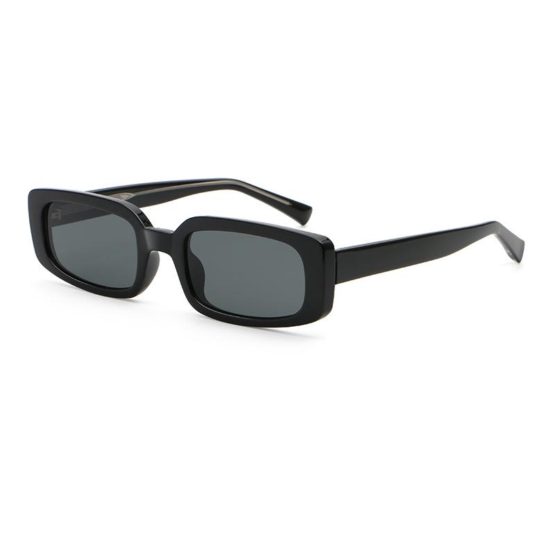 

Retro Square Thick Frame Sunglasses - UV Protection, Windproof, Unisex, Versatile Design 8887P