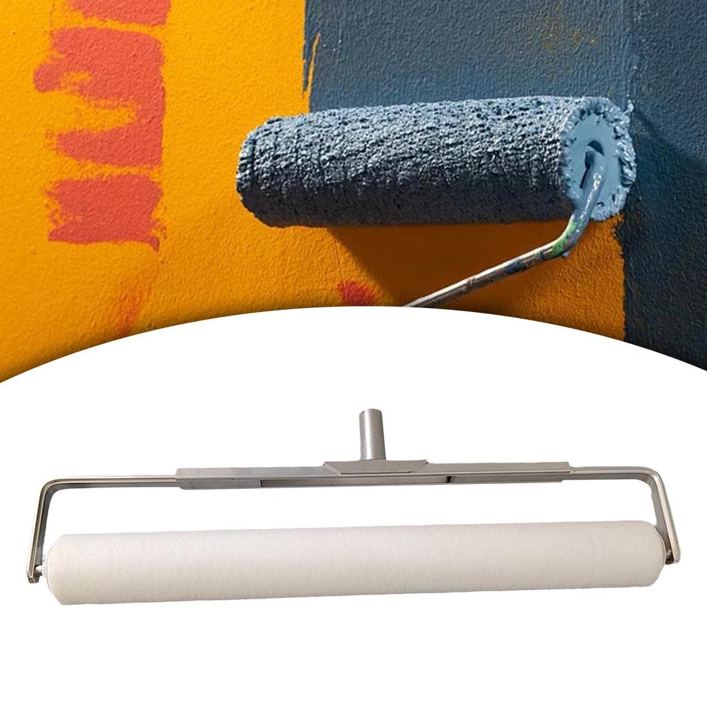 Paint Roller with Frame Adjustable Replace House Painting Supplies Roller Cover for Deck Driveway Kitchen Blacktop Bathroom