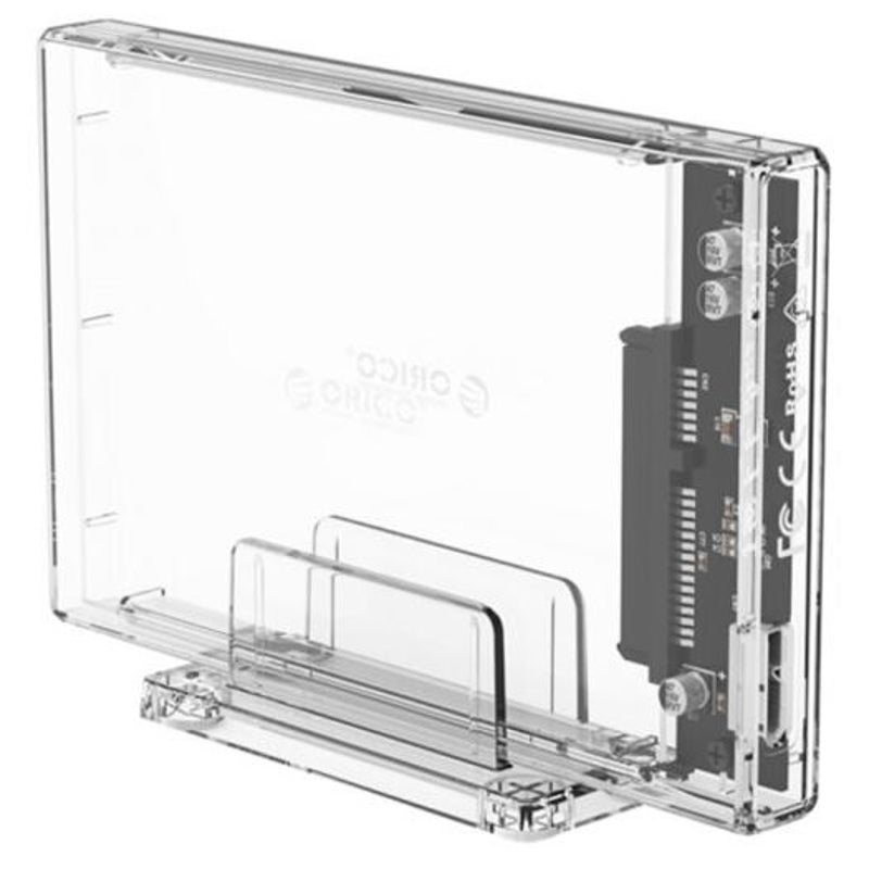 Drive Enclosures & Docks 2159U3 2.5 Inch Sata Usb3.0 Mobile Hard Disk Enclosure Transparent