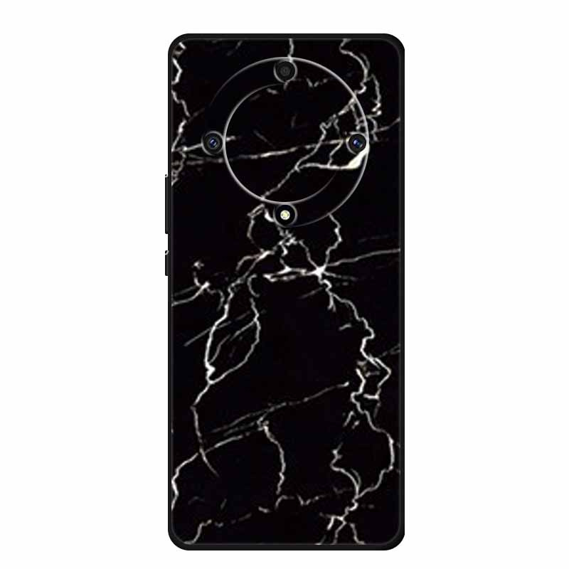 For Honor X9a 5G Cover RMO-NX1 HonorX9a Soft TPU Silicone Painted Cat Phone Case for Huawei Honor X9A Coque Bumper X 9A X9 A Bag