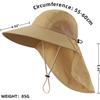 Sun Hats for Men and Women Quick Dry Outdoor Sun Protection UPF50+ Lightweight Fishing Hat