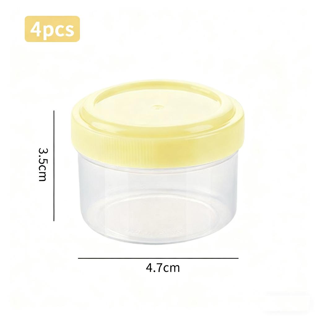 Mini Portable Seasoning Squeeze Bottles for Jam Sauces and Barbecue Seasonings Airtight Lids Kitchen Storage Kitchen Tool