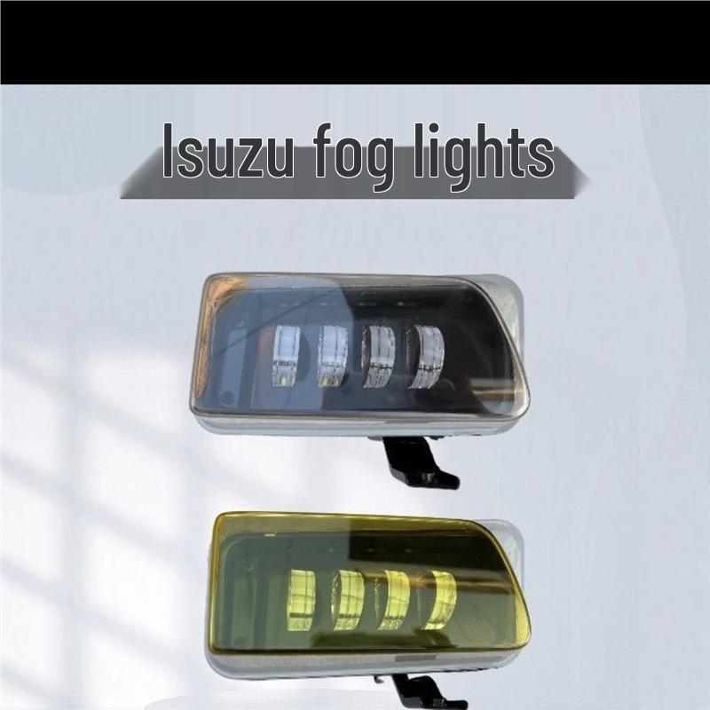 LED Headlights for Isuzu: High Brightness, Focused Light, Easy Install, Ideal for Low Beam Projector Lens Retrofit.