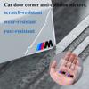 QSC24 4Pcs Car Door Corner Cover Bumper Crash Protection Stickers For BMW M5 M4 M3 F20 F40 F22 F30 E90 F32 F10 F06 F07 F46 E60 Z4 G20